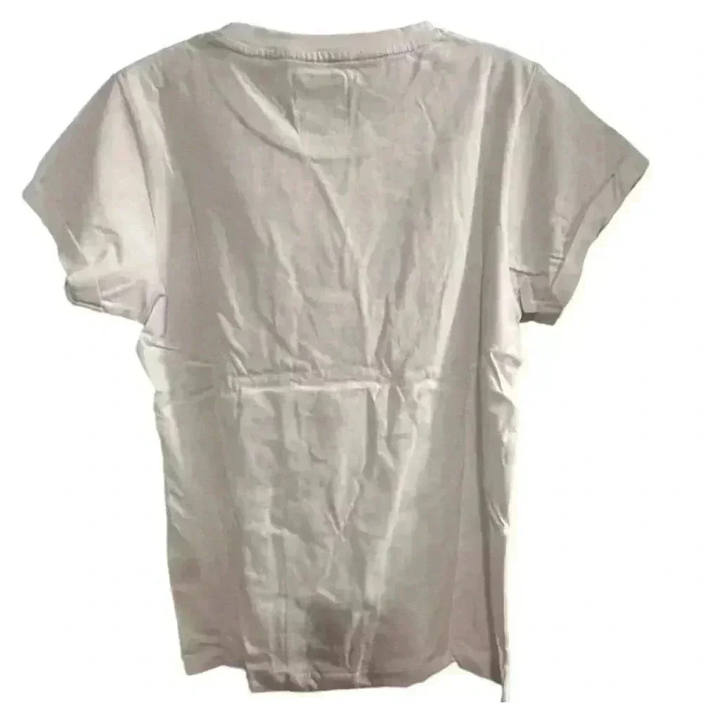 Chelsea Peers Women's Xs Pajama Set Tropic Like It's Hot In White And Pink — image 5 of 8